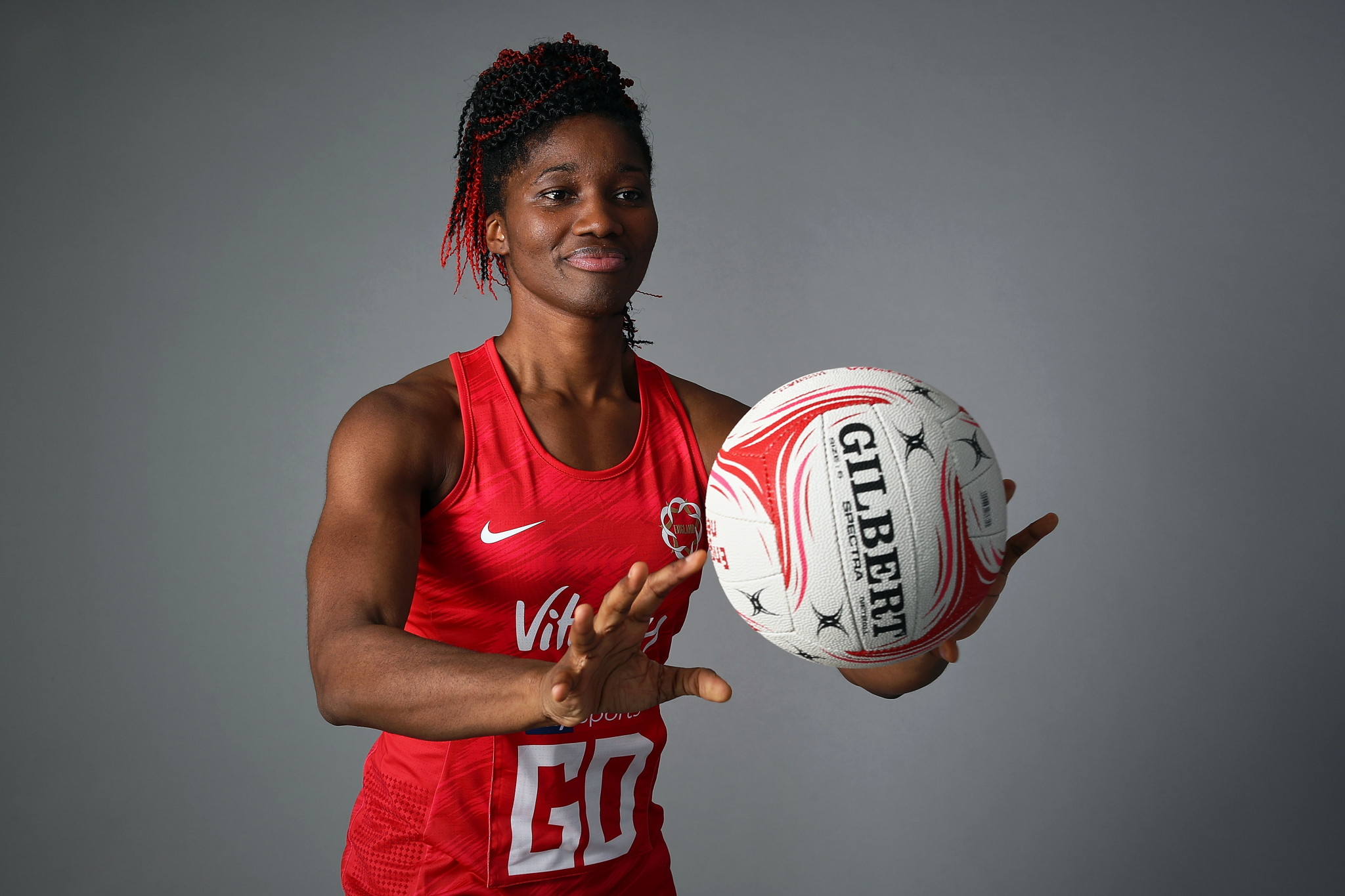 England Netball's Commonwealth Games-winning captain Ama Agbeze was awarded an MBE in the Queen's Birthday Honours List ©Getty Images