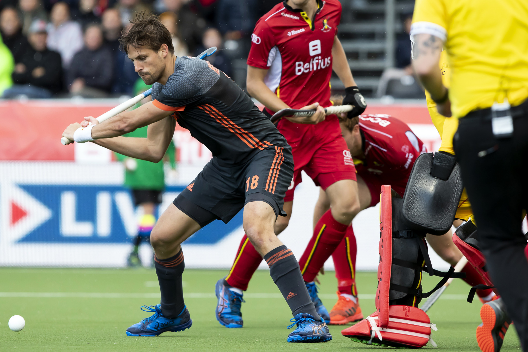 The Netherlands beat world champions Belgium 4-0 in Antwerp ©Getty Images