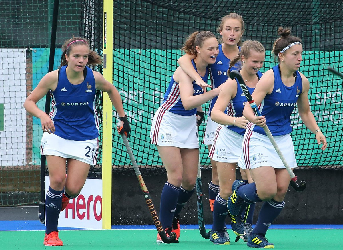 France shock Scotland on opening day of FIH Series Finals in Banbridge