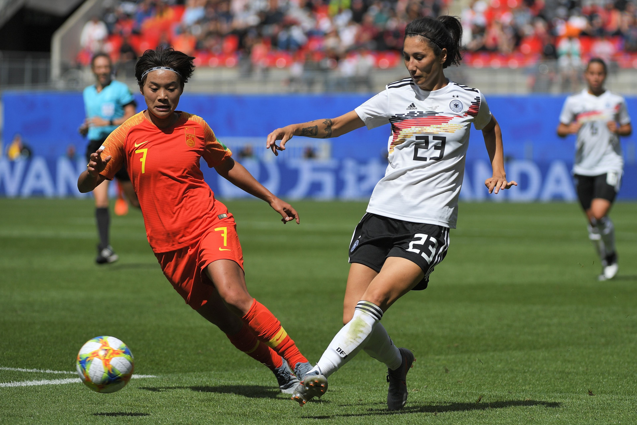 Germany narrowly defeated China 1-0 at the FIFA Women's World Cup ©Getty Images