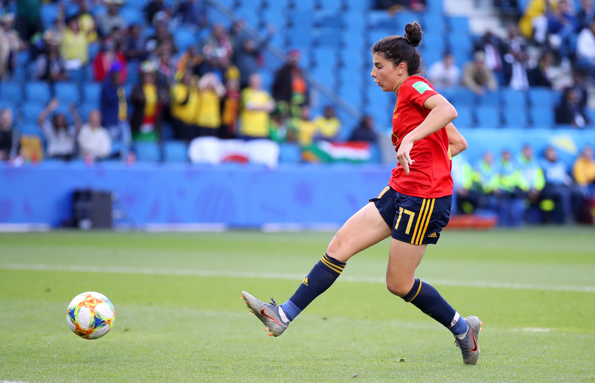 A late goal from Lucia Garcia gave Spain a 3-1 victory ©Getty Images