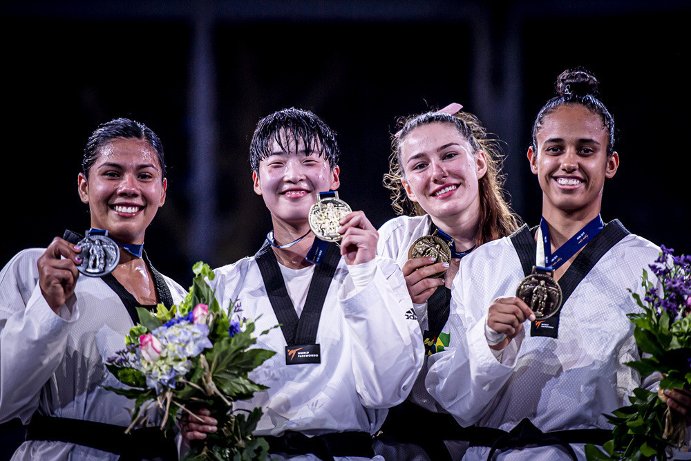 Lee Da-bin of South Korea triumphed in the women's over-67kg at the World Taekwondo Rome Grand Prix ©World Taekwondo