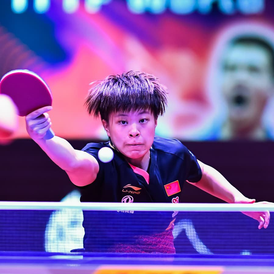 Unseeded Chinese player Wang Yidi secured her first major title ©ITTF