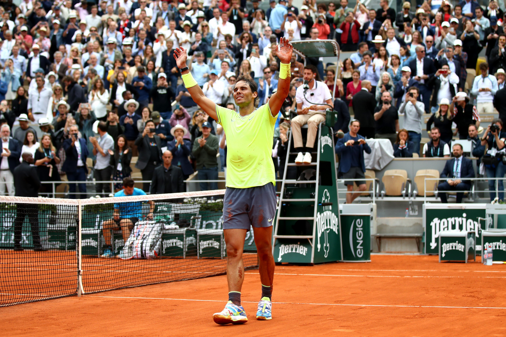 Rafael Nadal won his 12th French Open title from 12 finals at Roland Garros ©Getty Images