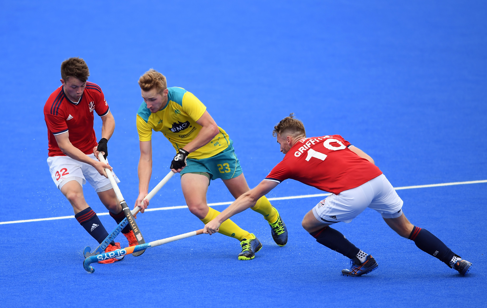 Britain beat Australia in a shoot-out in a thrilling men's match in London ©Getty Images
