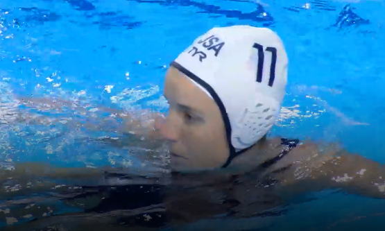 Makenzie Fischer proved to be the star for the US with four goals ©FINA