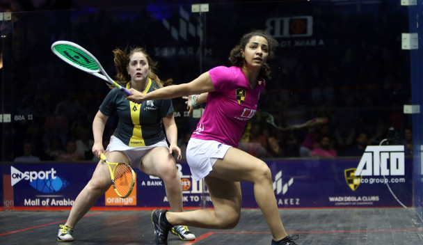 World number one Raneem El Welily of Egypt got her campaign off to the best possible start ©PSA