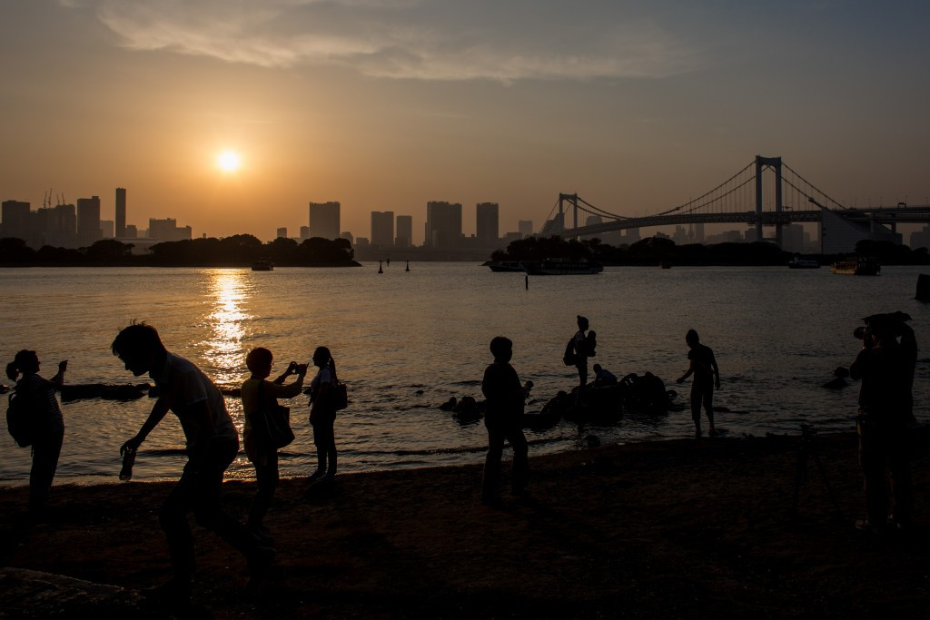 The Tokyo Bay area is being lined up as the setting for the 2020 Olympic Games’ English Village ©Getty Images