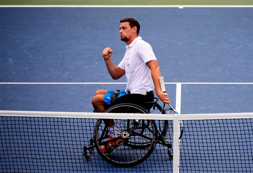 Joachim Gerard and partner Stephane Houdet have reached the last four of the UNIQLO Wheelchair Doubles Masters ©Getty Images