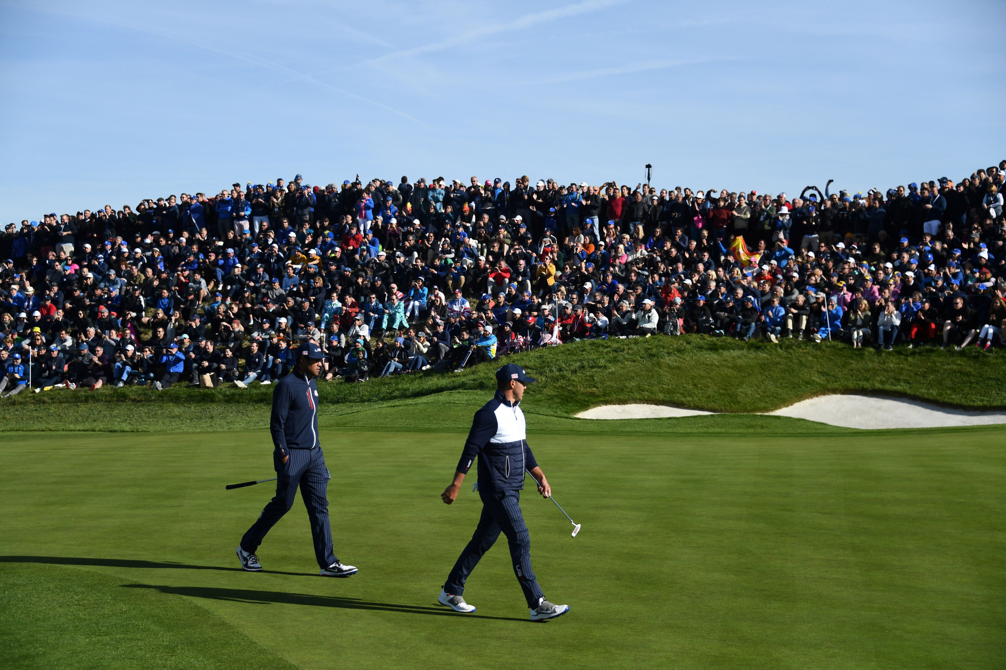 The 2018 Ryder Cup gave an economic boost of €235 million to France ©Getty Images