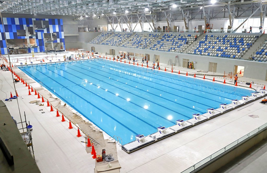 The Aquatics Centre in the VIDENA, built for the Pan and Parapan American Games in Lima, has been opened ©Lima 2019