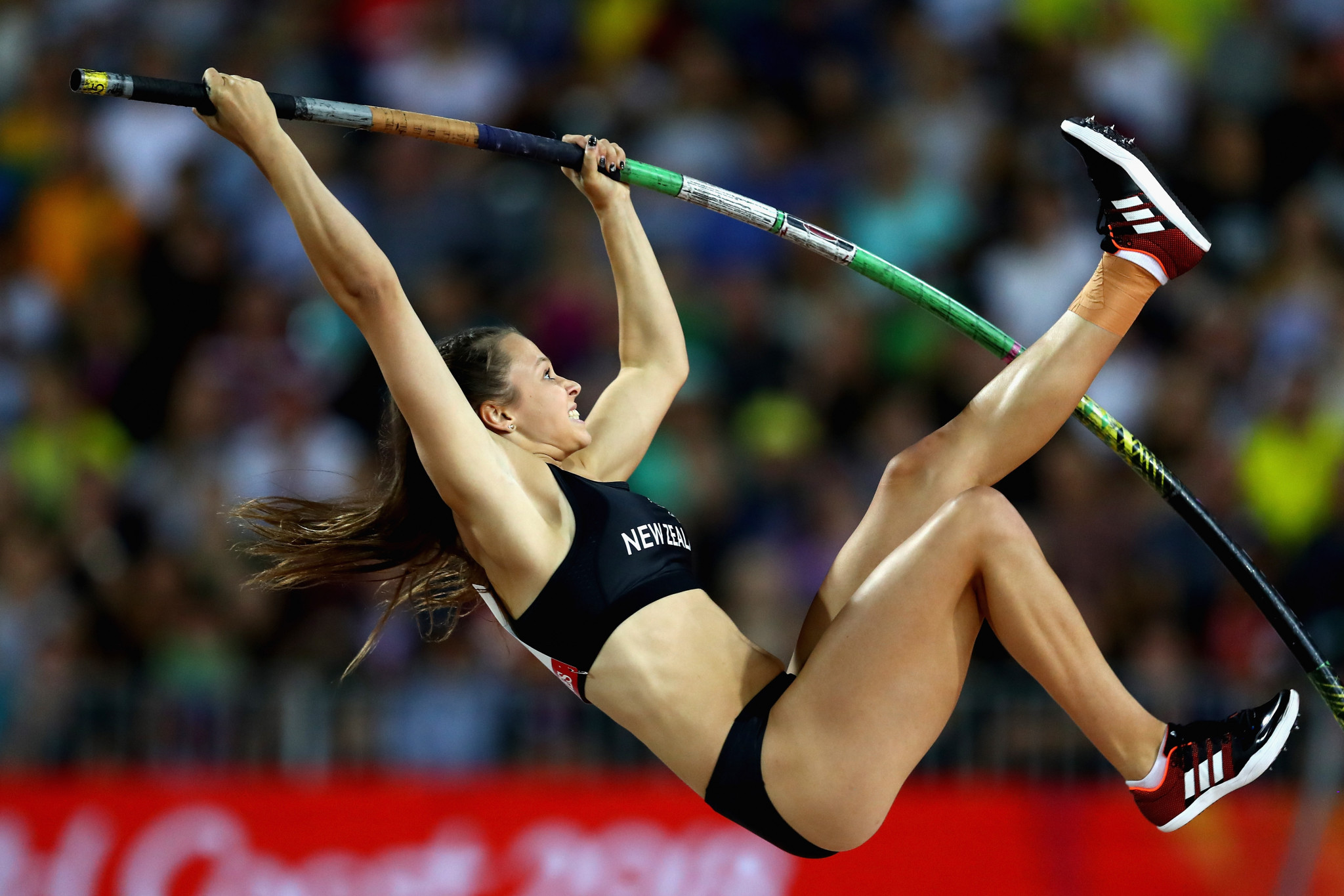 Rio 2016 Olympic pole vault bronze medallist Eliza McCartney had previously competed for New Zealand at a Summer Universiade ©Getty Images