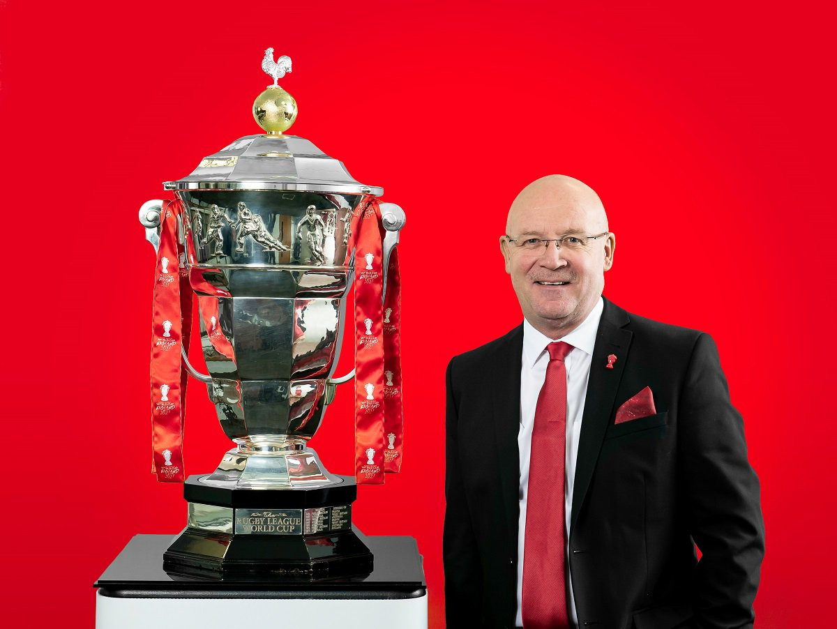 Chris Brindley has been named as the new Chair of the Board of the 2021 Rugby League World Cup Organising Committee ©Rugby League World Cup 2021