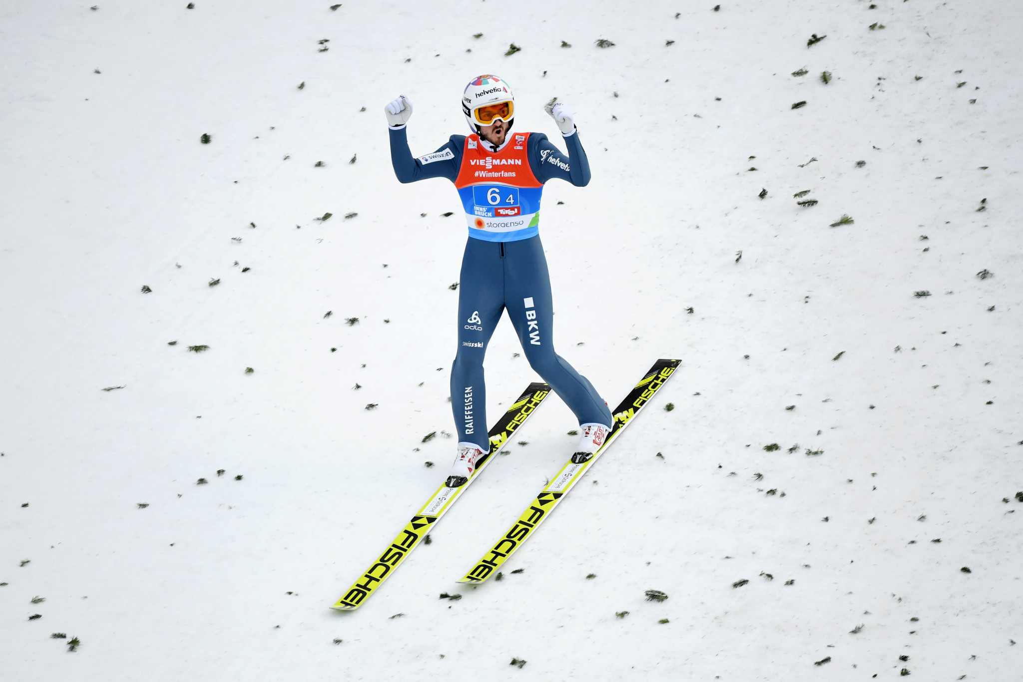 World Championships ski jumping bronze medallist Killian Peier of Switzerland has been unveiled as the latest Lausanne 2020 ambassador ©Getty Images