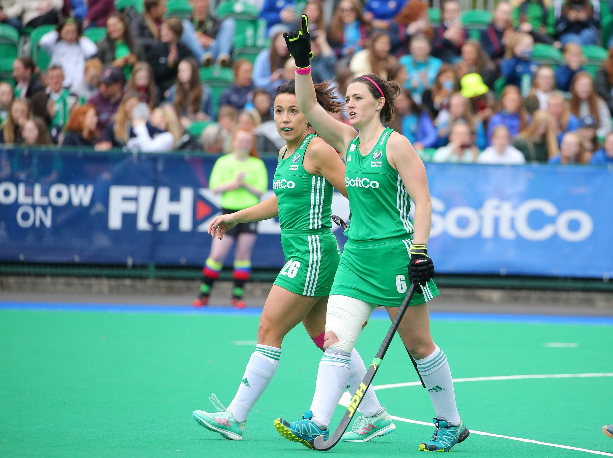 Ireland's women's hockey team is to benefit greatly from Paris 2024 funding ©Getty Images