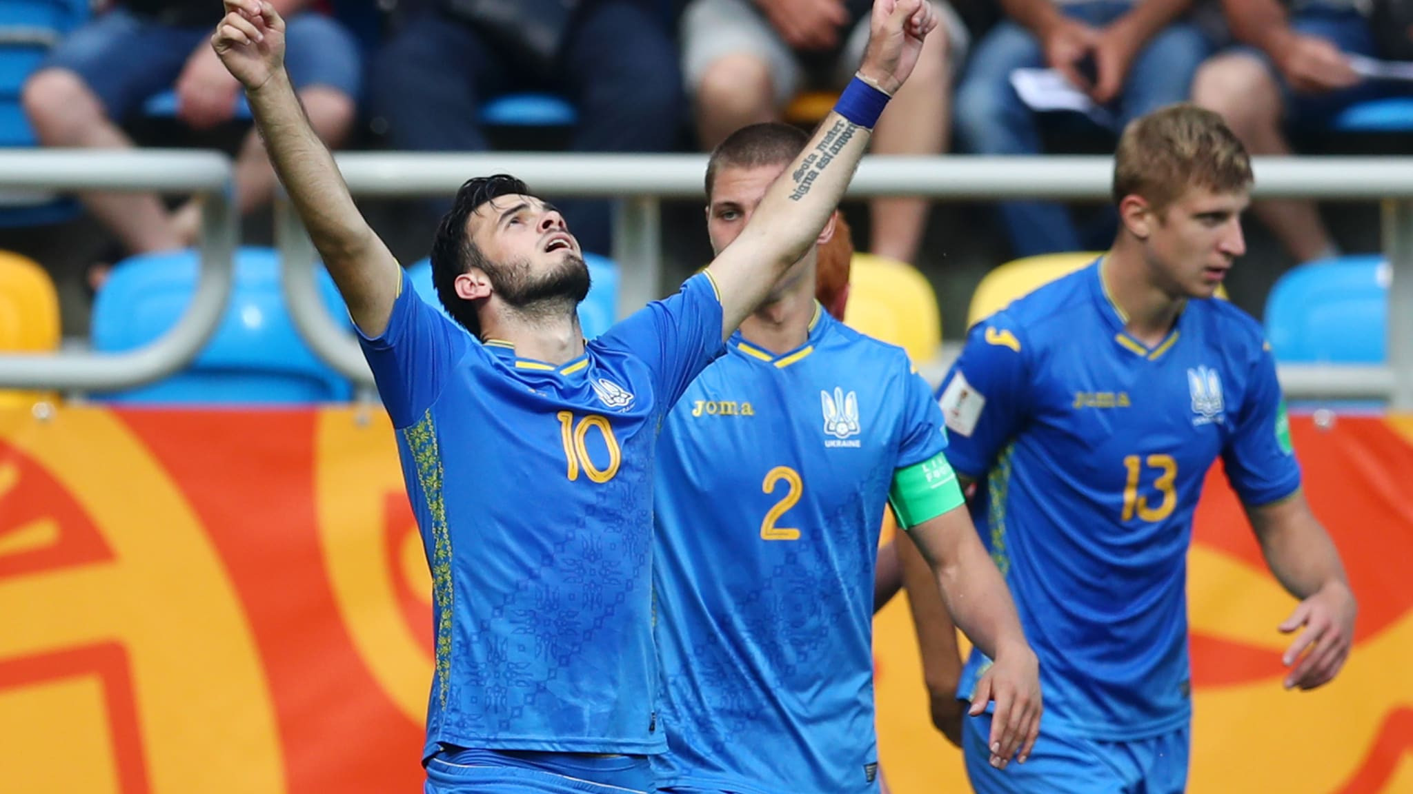 Ukraine and South Korea reach FIFA Under-20 World Cup final with narrow victories