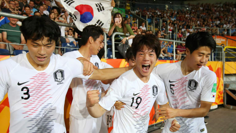 South Korea will face Ukraine in the final after beating Ecuador ©Getty Images