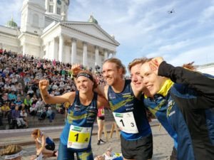 Sweden produce masterclass to win sprint relay at IOF World Cup