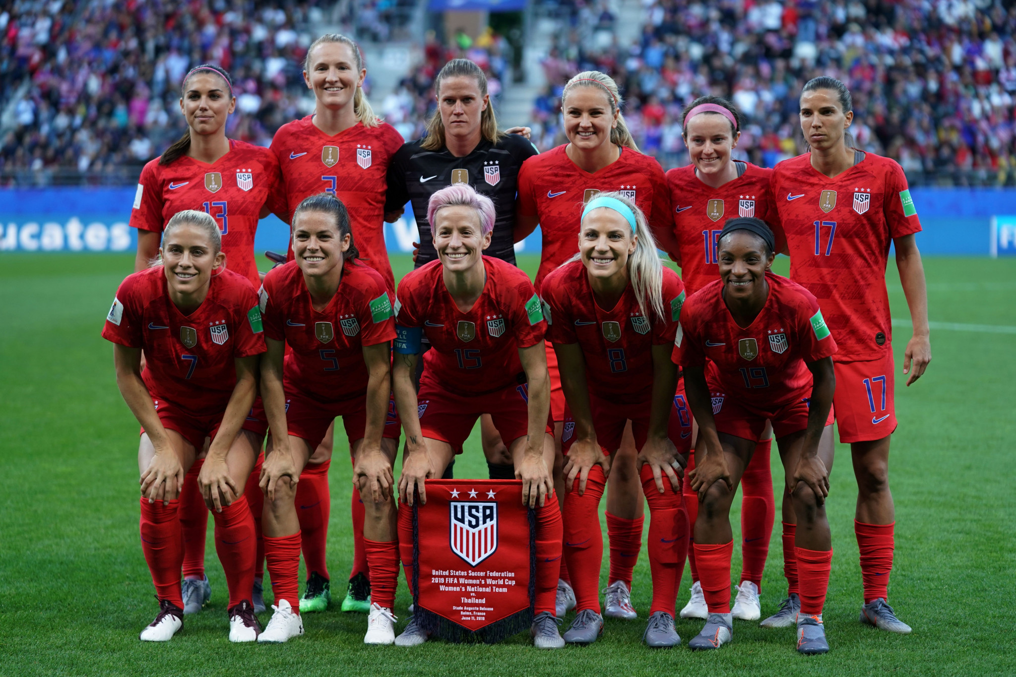The United States are reigning Women's World Cup champions but LeBlanc feels more can be done ©Getty Images