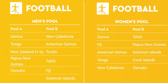 Eleven teams are set to compete in the men's competition with 10 involved in the women's tournament ©Samoa 2019
