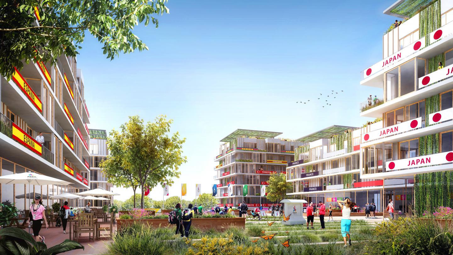 The Athletes' Village for the 2024 Games will be situated in Saint-Ouen, a commune in the Seine-Saint-Denis department in Paris ©Paris 2024