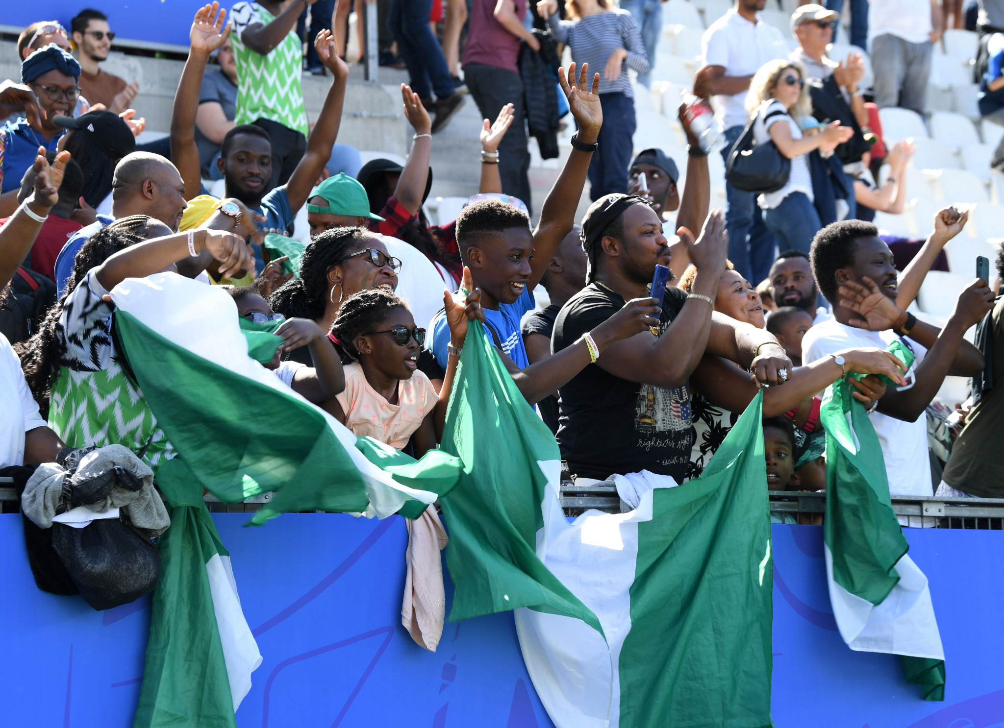 Nigeria have put themselves in with a chance of qualifying for the knockout stages, but face hosts France in their next match ©Getty Images