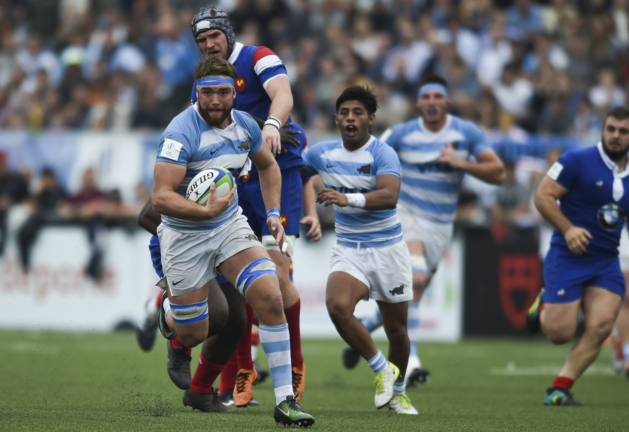Hosts Argentina claimed a superb win over defending champions France ©Getty Images