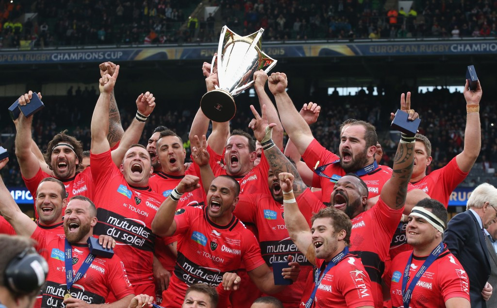 French club Toulon won the inaugural European Rugby Champions Cup last season