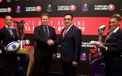 Turkish Airlines announced as official partner of European Rugby Champions Cup and Challenge Cup