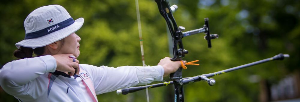 World number one Kang Chae-young of South Korea has secured her place in the women’s recurve gold medal match at the 2019 World Archery Championships in Dutch city 's-Hertogenbosch ©World Archery