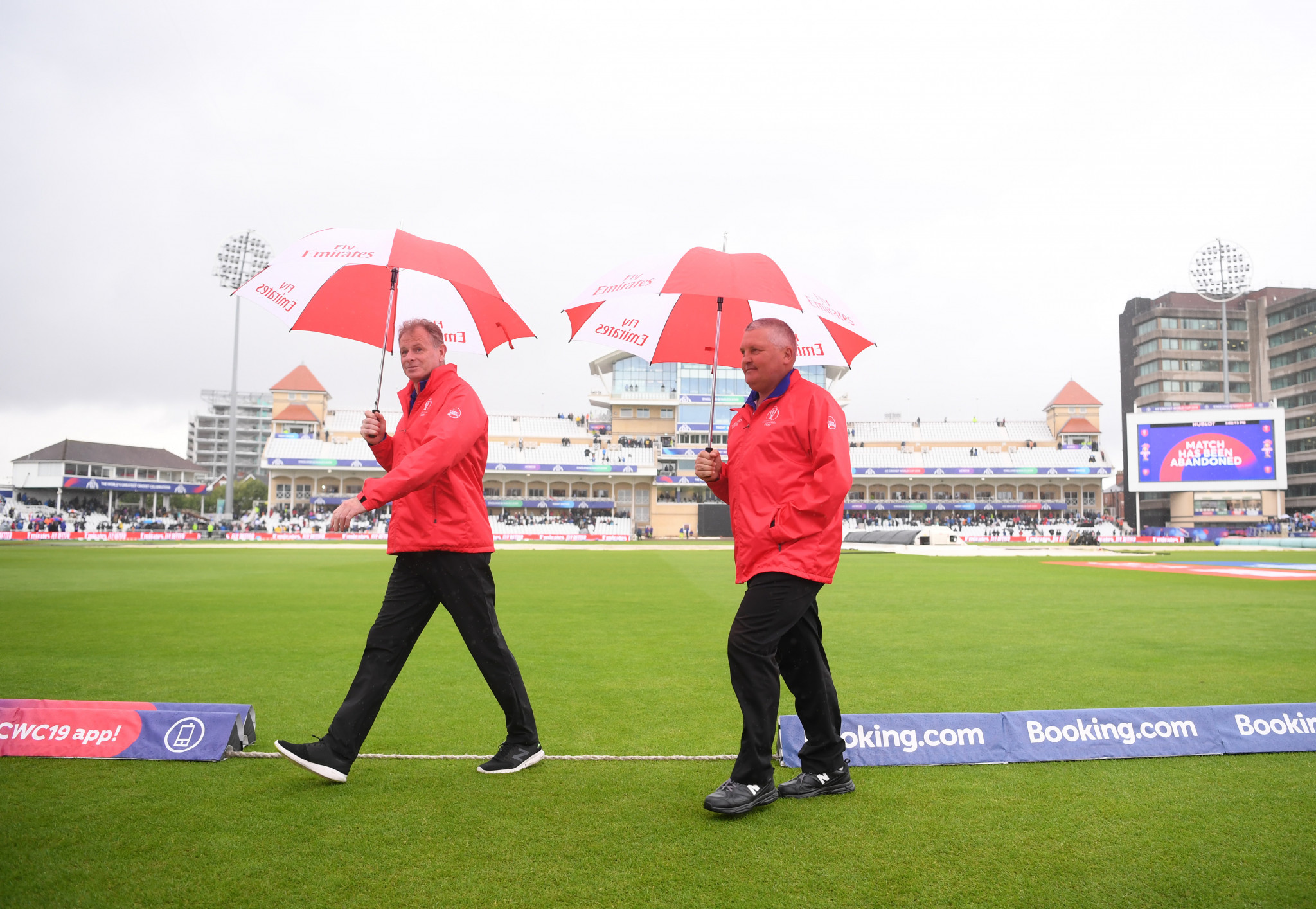 India's clash with New Zealand rained off as ICC Cricket World Cup suffers fourth call-off