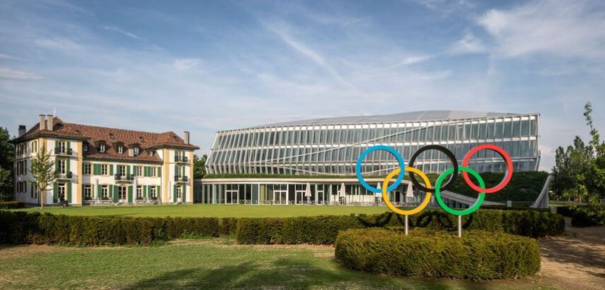 IOC's new multi-million dollar headquarters, Olympic House,  has cost around CHF145 million to build ©IOC
