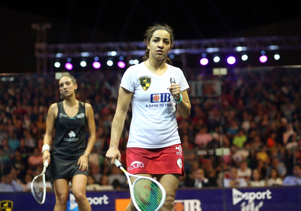 Raneem El Welily came from two games down to win the final ©PSA