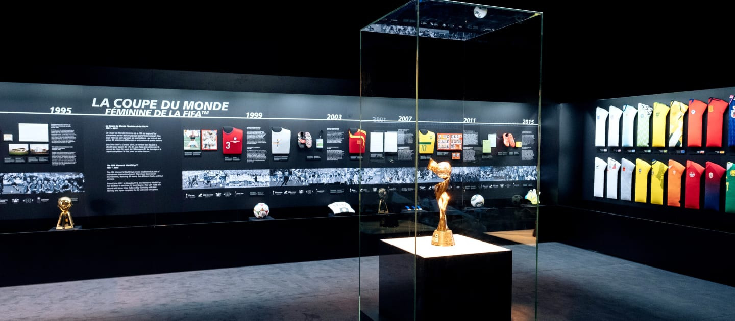 The Women's Game exhibition opens in Paris during 2019 FIFA Women's World Cup