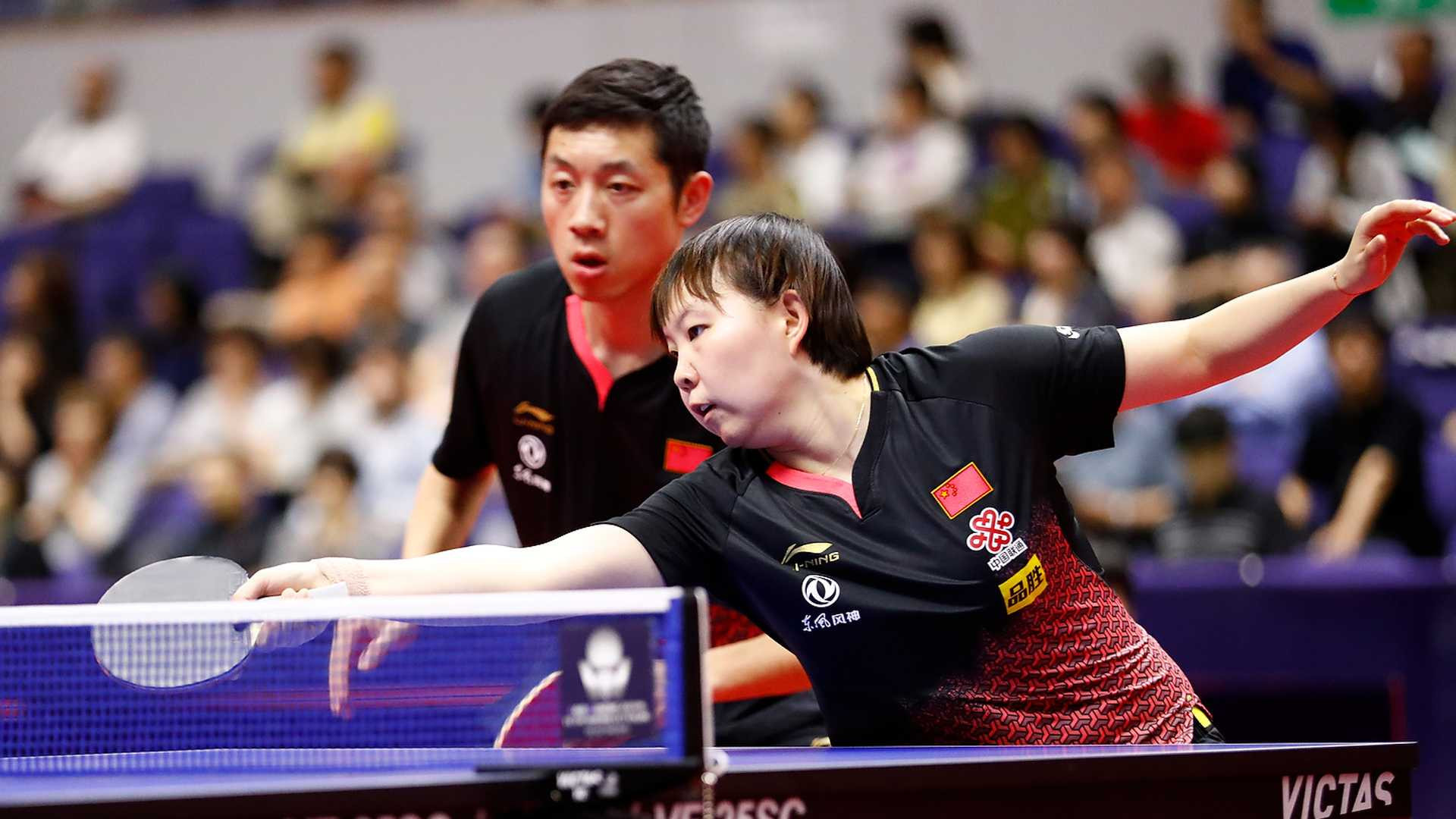 Xu and Zhu secure mixed doubles title for China at ITTF Japan Open