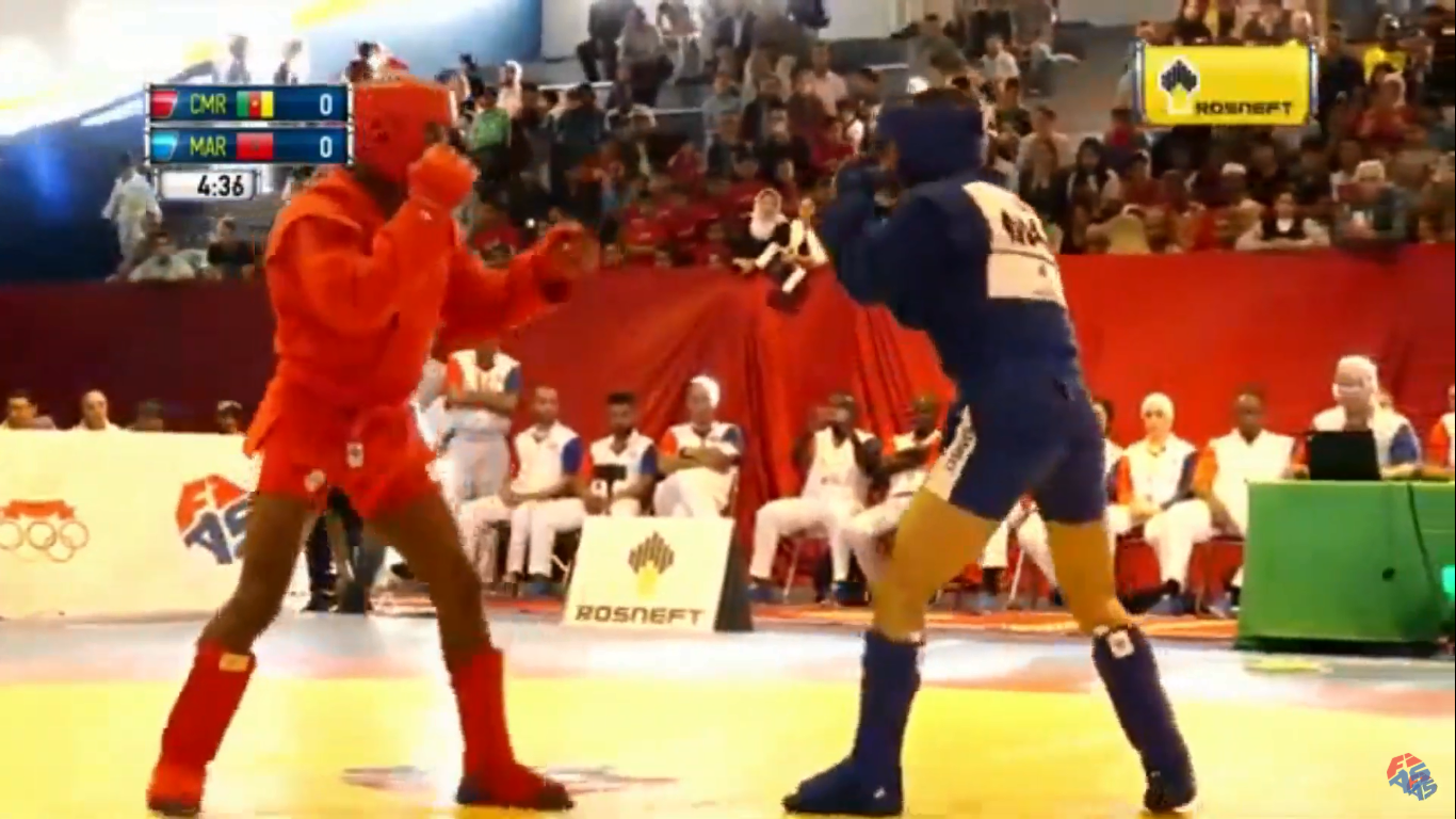 Combat sambo titles were on offer on the opening day of competition ©FIAS
