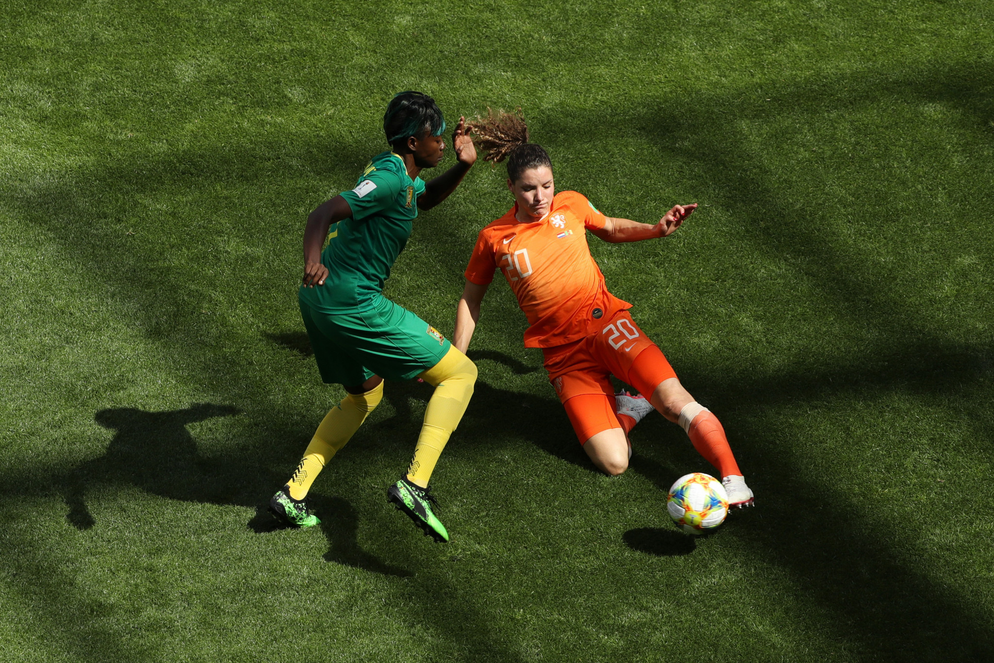 The Netherlands defeated Cameroon to qualify for the FIFA Women's World Cup knockout stage ©Getty Images
