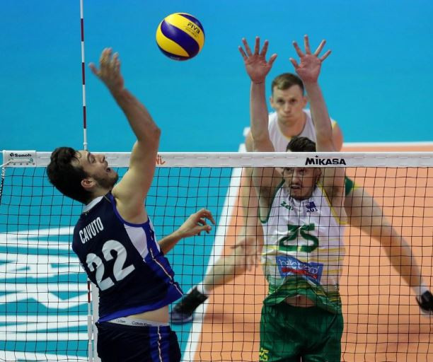 Italy defeated Australia 3-1 in their Pool 10 clash in Varna, Bulgaria ©Twitter 