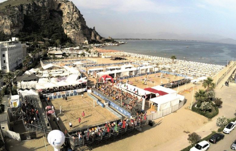 Terracina, Italy is hosting the International Tennis Federation Beach Tennis World Championships ©Twitter