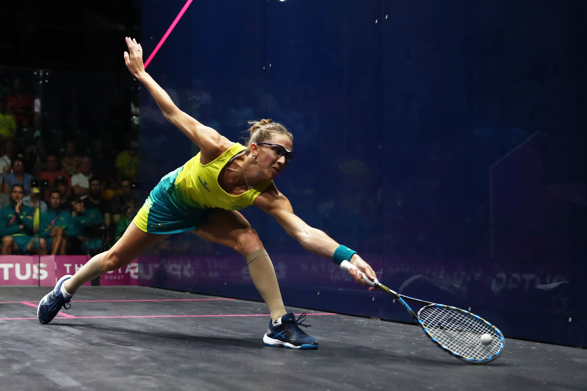 Donna Lobban, née Urquhart, will represent Australia in the mixed and women's events at the WSF World Doubles Championships ©Getty Images
