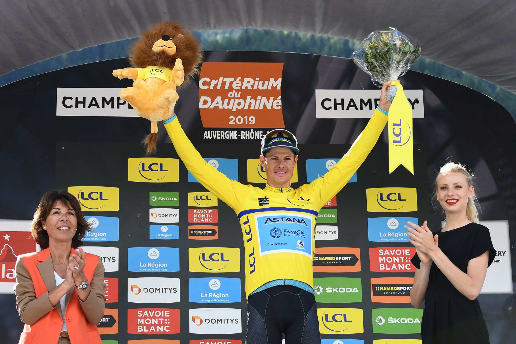 Astana Pro's Jakob Fuglsang of Denmark has won his second Critérium du Dauphiné title ©Getty Images