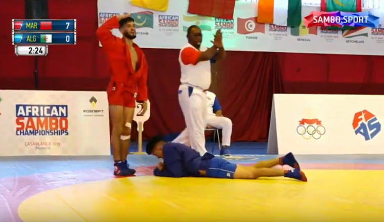 Four gold medals for hosts Morocco on day two of African Sambo Championships