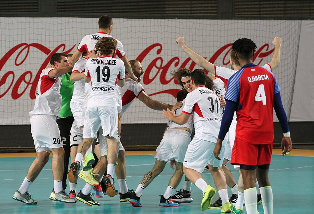 Georgia won the IHF Emerging Nations Championship on home soil with a 31-21 victory over Cuba ©Getty Images  