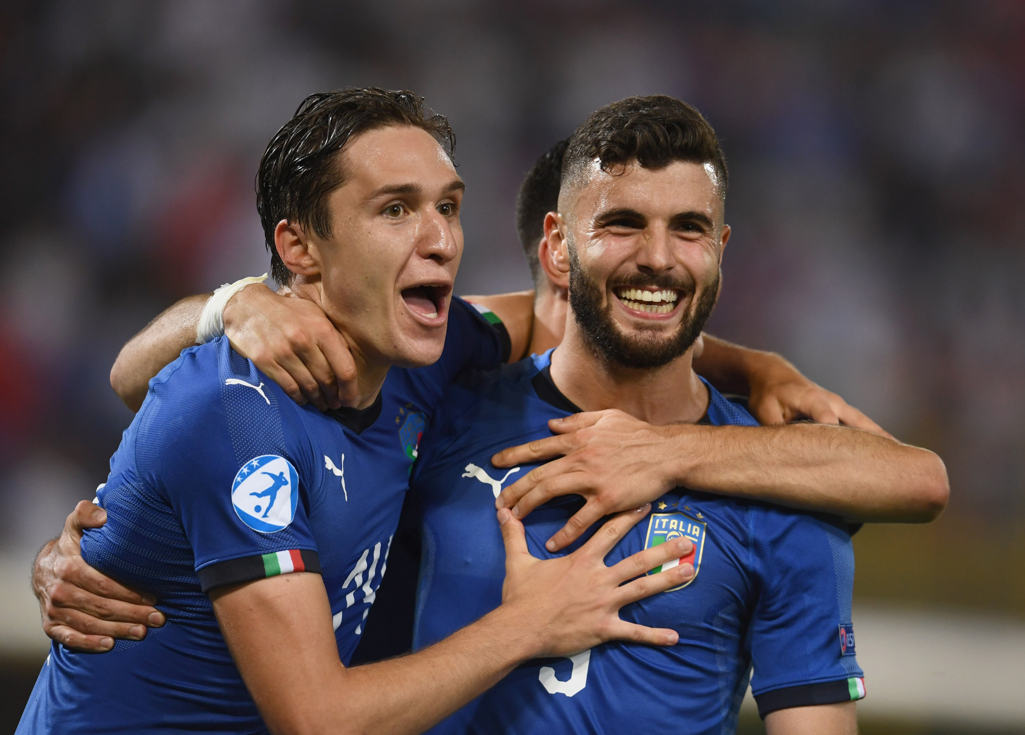 Italy overcome early setback to open European Under-21 Championship campaign with victory over Spain