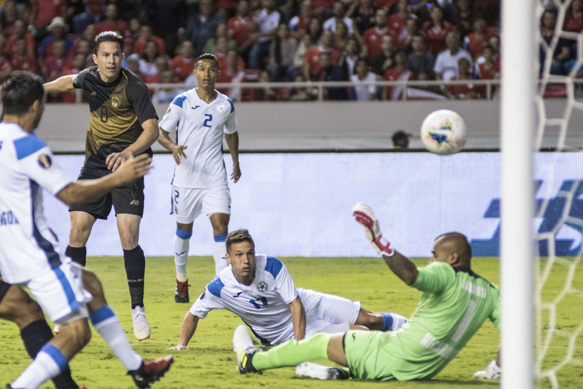 Costa Rica make full use of home comforts to thrash Nicaragua at Gold Cup