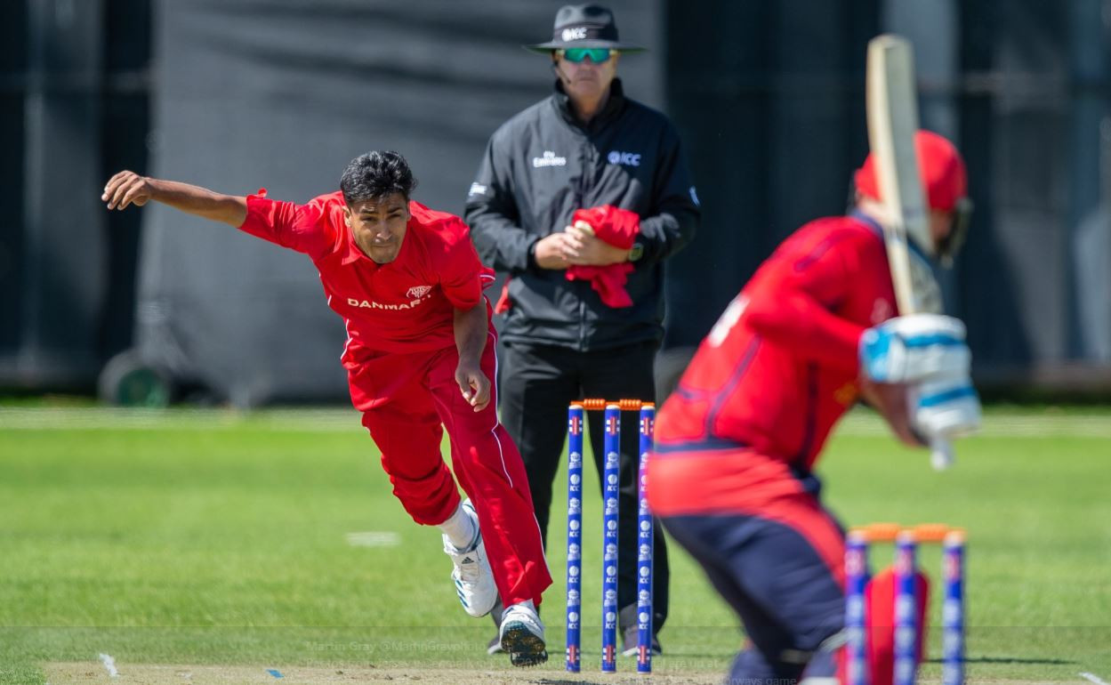 Denmark win Norway battle to keep alive hopes of progress from ICC T20 World Cup Europe Qualifier