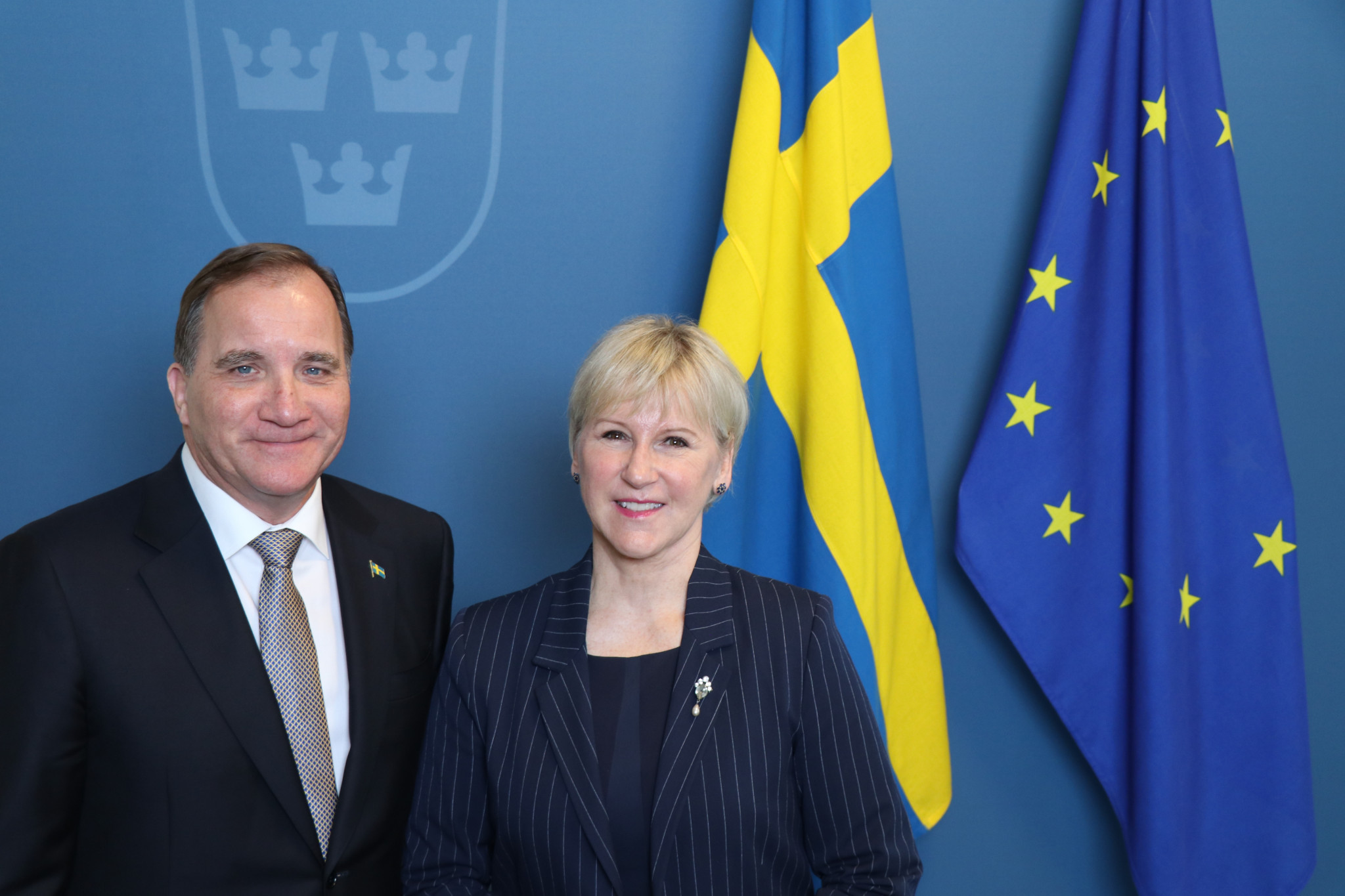 Sweden's Prime Minister Stefan Löfven and the Minister of Foreign Affairs Margot Wallström have thrown their support behind Stockholm Åre 2026 along with other leading politicians and top companies ©Stockholm 2026