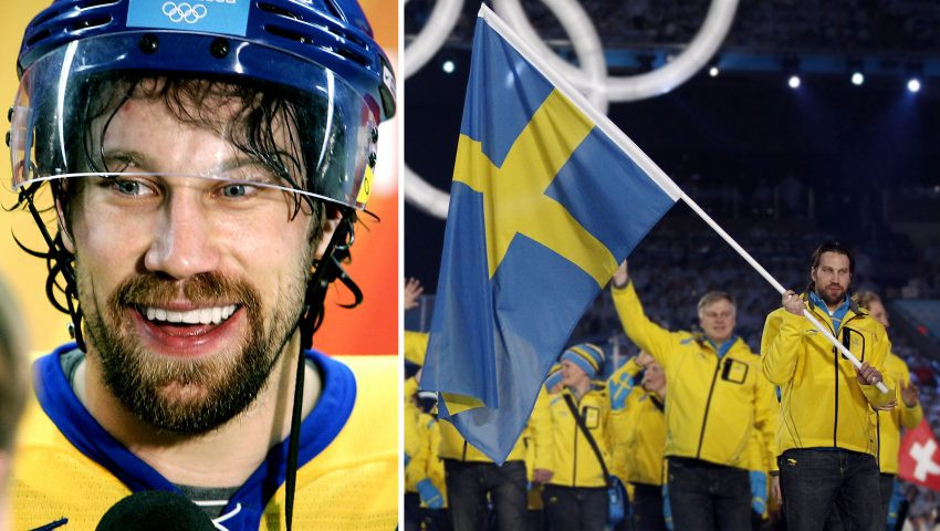 Double Olympic ice hockey champion Peter Forsberg is among the top athletes from Sweden backing the Stockholm Åre bid to host the 2026 Winter Olympic and Paralympic Games ©Stockholm 2026