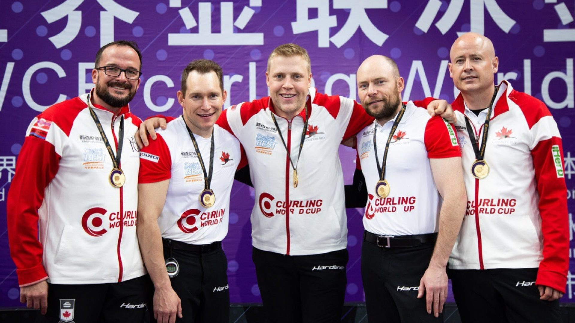 Canada won the men's and women's events in the inaugural Curling World Cup series ©WCF