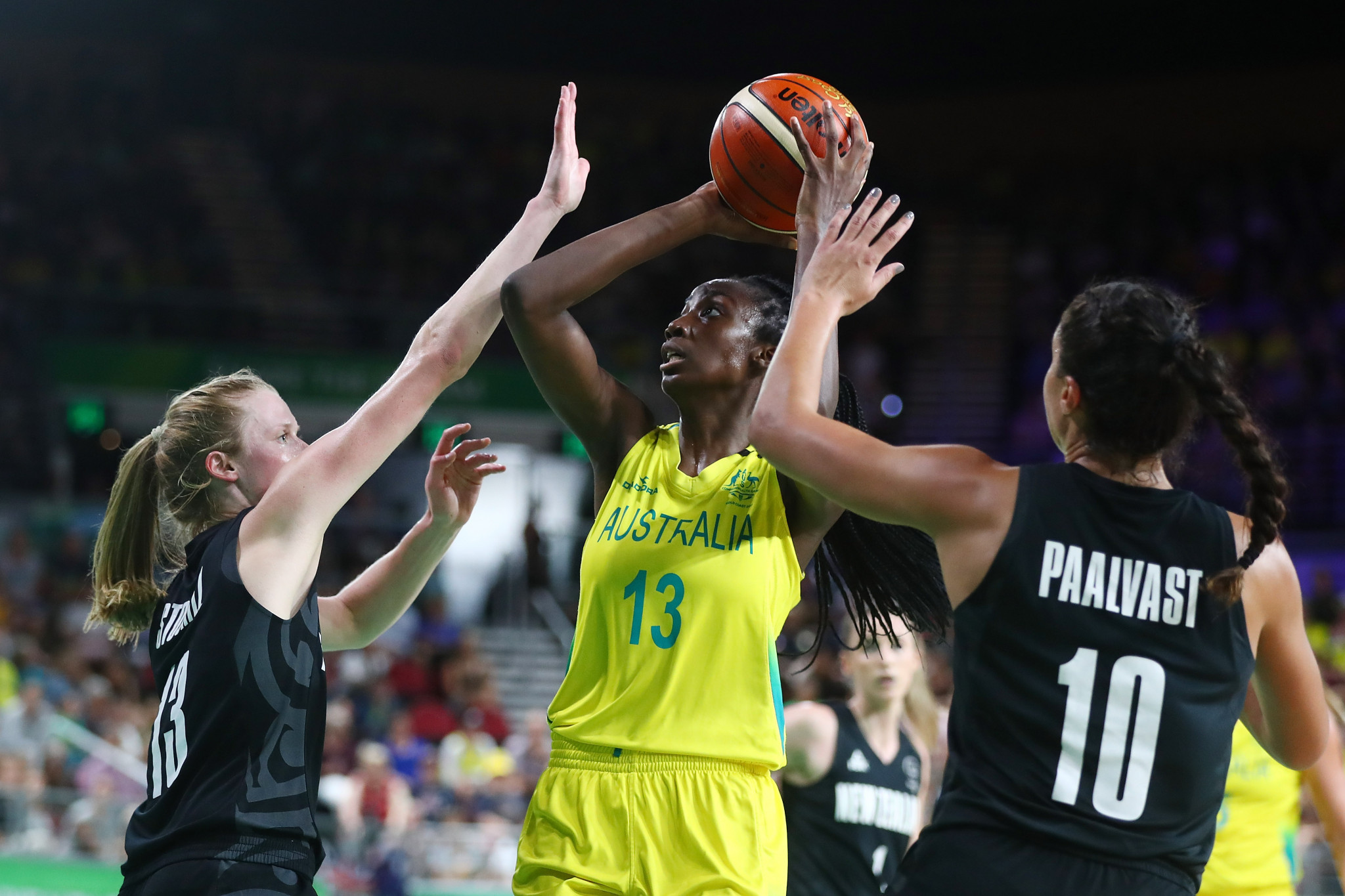 Ezi Magbegor has been selected to compete in Australia's women's basketball team at Naples 2019 ©Getty Images